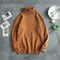 Img 15 - High Collar Men Loose Korean Trendy Solid Colored insHong Kong Sweater