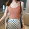 Img 12 - Ice Silk Camisole Women Slim Look Outdoor Sexy Sleeveless Knitted Tops Camisole