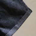 IMG 112 of Dark Grey Denim Shorts Women Summer Korean Tall Look Slim Look Folded Wide Leg All-Matching A-Line Hot Pants Shorts