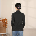 Img 2 - Slimming Korean Casual Elegant Long Sleeved Solid Colored Shirt Sweater