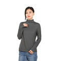 Img 5 - Slimming Korean Casual Elegant Long Sleeved Solid Colored Shirt Sweater