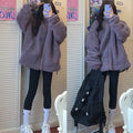 IMG 107 of Women Korean Loose Warm Long Sleeved Student Tops Outerwear
