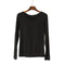 Img 5 - Modal One Piece Long Sleeved Tops Casual Loungewear Pajamas Women Round-Neck Outdoor Innerwear