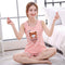 Pajamas Women Summer Cotton Tank Top Shorts Sleeveless Korean Outdoor Loose Loungewear Sets Sleepwear