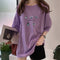 Img 9 - Butterfly Short Sleeve T-Shirt Women Loose Korean Summer Popular insPopular Hong Kong Half Sleeved Tops