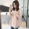 Img 4 - Fairy Look Lazy Women Loose Outdoor Knitted Tops Long Sleeved Thick V-Neck Pullover