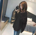 Img 6 - Fairy Look Lazy Women Loose Outdoor Knitted Tops Long Sleeved Thick V-Neck Pullover