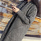 Img 3 - Korean Trendy Loose Sweater Mid-Length Women Cardigan