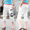 Img 2 - Summer Men Sporty Student Cropped Printed Baggy Pants