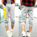 Img 12 - Summer Men Sporty Student Cropped Printed Baggy Pants