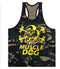 Camo Prints Printed Fitness Tank Top Camouflage Tank Top