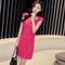 Img 8 - Dress Korean Slim Look Hip Flattering Mid-Length Sleeveless Dress