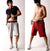 Img 1 - Men Trendy knee length Japanese Young Sport Pants Beach