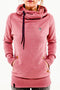 Img 2 - Popular Trendy Hooded Long Sleeved Pocket Embroidered Flower Sweatshirt Women Thick