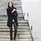Img 2 - Europe Slim Look Elegant Niche Wool Coat Windbreaker Women Popular