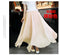 Img 6 - Chiffon Summer Skirt Women Double Layer High Waist Korean Beach Flare Fairy-Look Mesh Dress Skirt