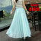 Img 7 - Chiffon Summer Skirt Women Double Layer High Waist Korean Beach Flare Fairy-Look Mesh Dress Skirt