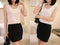 Img 3 - Pencil Summer Suits Street Style Plus Size Hip Flattering A-Line Women Pencil Skirt