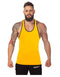 Img 13 - Hot Selling Fitness Europe Basic Sporty Tank Top Stretchable Cotton Solid Colored Men Tank Top