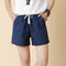 Img 12 - Women Loose Art Casual Plus Size Wide Leg Pants Mid-Length Cotton Blend Shorts