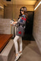 IMG 126 of Korean Slim Look Mid-Length Star Mouse Denim Sweater Women Knitted Cardigan Outerwear