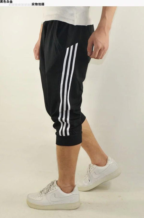 Slim-Fit Pants Slim Look Cropped Trendy Beach Pants