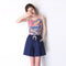 Img 4 - High Waist Cotton Blend Summer Loose Slim-Look Women Casual Pants Korean Elastic Wide Leg Plus Size Shorts