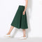 Img 8 - Skirt Cotton Blend Long Summer Art Elastic Waist Loose Pleated Flare Skirt