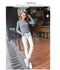 IMG 122 of Ripped Denim Pants Women Korean Ankle-Length Pants Slim-Fit Stretchable Pencil Inspired Pants