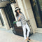 IMG 105 of Ripped Denim Pants Women Korean Ankle-Length Pants Slim-Fit Stretchable Pencil Inspired Pants