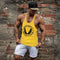 Men Fitness Tank Top Europe Plus Size arPrinted Tank Top