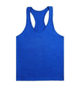 Img 2 - Hot Selling Fitness Europe Basic Sporty Tank Top Stretchable Cotton Solid Colored Men Tank Top