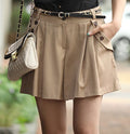 Img 1 - Shorts Women Summer Chiffon Korean Loose A-Line Thin Plus Size Casual Pants High Waist Hot Wide-legged