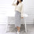 Img 1 - Splitted Skirt Korean Slim Look All-Matching Hip Flattering Elegant Trendy