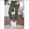 Img 3 - Europe Women Ripped Casual Ankle-Length Pencil Pants