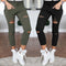 Img 9 - Europe Women Ripped Casual Ankle-Length Pencil Pants