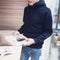 IMG 131 of Thin Solid Colored Student Hoodies Sweatshirt Long Sleeved Teens Hooded Outerwear