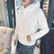 IMG 119 of Thin Solid Colored Student Hoodies Sweatshirt Long Sleeved Teens Hooded Outerwear