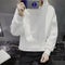 Thin Solid Colored Student Hoodies Sweatshirt Long Sleeved Teens Hooded Outerwear