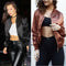 Img 3 - Trendy Zipper Short Thin Women Personality Jacket