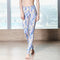 Printed Yoga Ankle-Length Pants Outdoor Sporty Jogging Quick Dry Fitness Fitting Stretchable Women Activewear