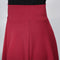 Img 4 - High Waist Pleated Mid-Length Anti-Exposed Plus Size Flare Skirt