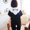 Img 2 - Summer Cartoon Animal One-Piece Pajamas Short Sleeve Men Women Cotton Adorable Couple Panda Home