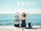 Img 4 - Korea Summer Swimsuit Tube Bare Shoulder Ruffle Collar Bikini Two Piece High Waist Spa Denim