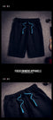 IMG 111 of Summer Men Thin Running Shorts Korean Casual Solid Colored Pants Mid-Length Beach Plus Size Shorts