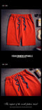 IMG 106 of Summer Men Thin Running Shorts Korean Casual Solid Colored Pants Mid-Length Beach Plus Size Shorts