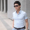 Img 6 - Korean Slim Look Half Sleeved Shirt Summer Men Shirt