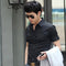 Img 5 - Korean Slim Look Half Sleeved Shirt Summer Men Shirt