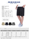 IMG 104 of Summer Elderly Men Casual Pants Mid-Length Cargo Cotton Shorts Solid Colored Straight Beach Shorts
