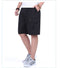 IMG 106 of Summer Elderly Men Casual Pants Mid-Length Cargo Cotton Shorts Solid Colored Straight Beach Shorts